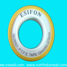 China PTFE Tape ( tape) 12mm x0.075mm x5m Density:0.2g/cm3 50mm OD supplier