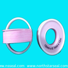 China High Density Pink  Tape , PTFE Thread Seal Tape 12mm x0.1mm x12m supplier