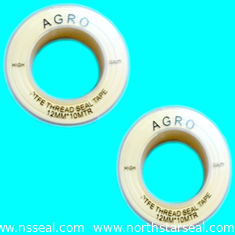 China PTFE Thread Seal Tape , tape 12mmx0.1mm x10m Density:0.35g/cm3 Yellow Tape supplier