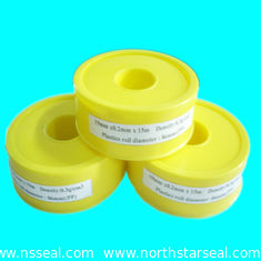 China PTFE Thread Seal Tape , Tape ,19mm x0.2mm x15m Density:0.3g/cm3 86mm OD supplier