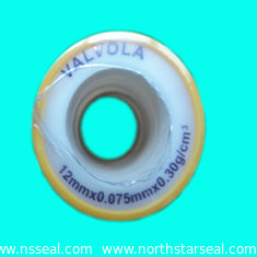 China  Tape , PTFE  Thread seal Tape 12mmx0.075mm x10m Density:0.30g/cm3 supplier