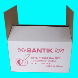 PTFE thread Seal Tape , Tape 12mmx0.075mm x10m Density:0.35g/cm3 SANTIK Brand supplier