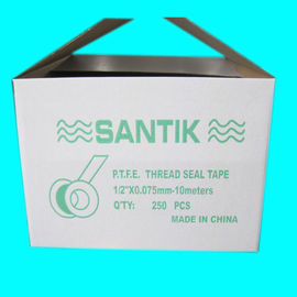 PTFE thread Seal Tape , Tape 12mmx0.075mm x10m Density:0.4g/cm3 SANTIK Brand supplier