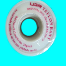  Bant , PTFE Thread Seal Tape , Tape ,12mm x0.075mm x10m Density:0.25g/cm3 supplier